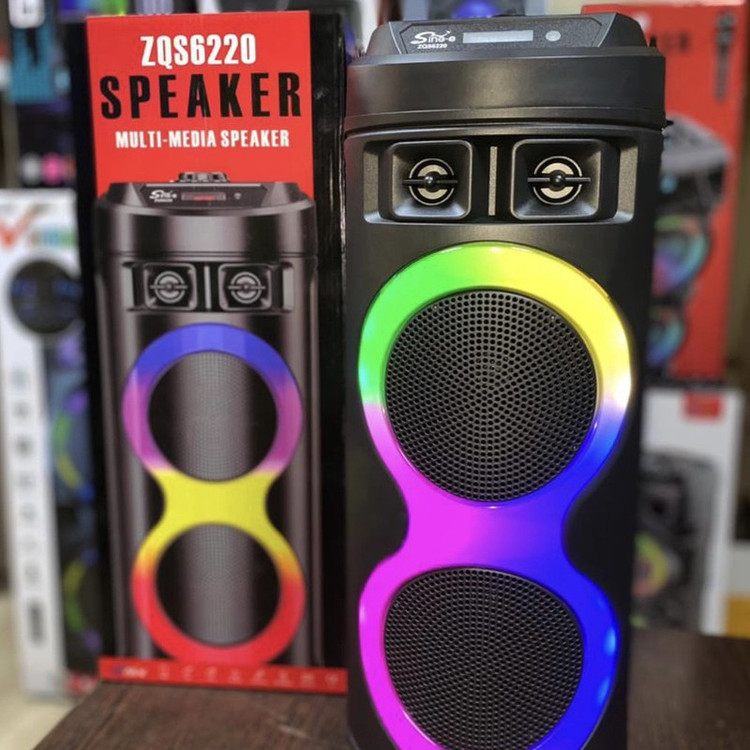 اسپیکر بلوتوثی ZQS-6220 با بسته بندی ایمن