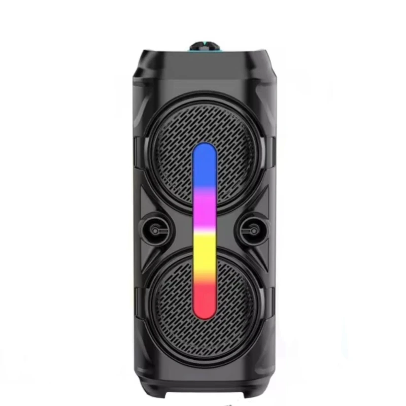 اسپیکر بلوتوث قابل حمل سینگ‌ای مدل ZQS6239XW | صدای قدرتمند با نور RGB و حذف صدای خواننده با بسته‌بندی ایمن